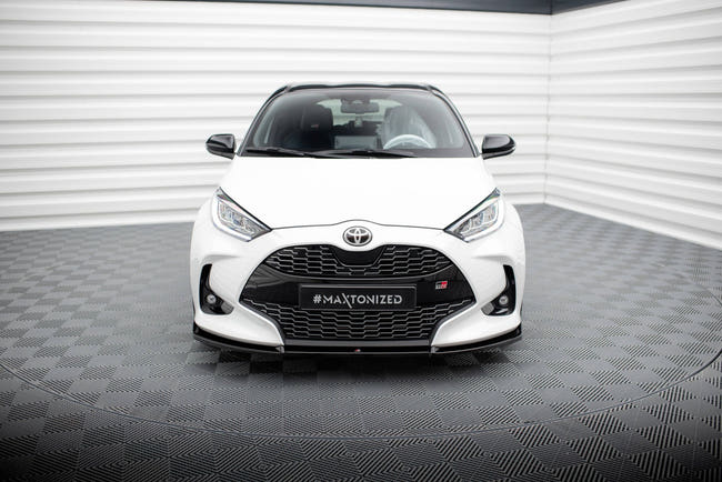 Maxton Front Splitter V.3 Toyota Yaris Mk4 - Gloss Black