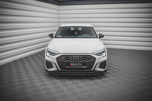 Maxton frontsplitter til Audi S3 / A3 S-Line 8Y – blank sort – billede 2 af 5