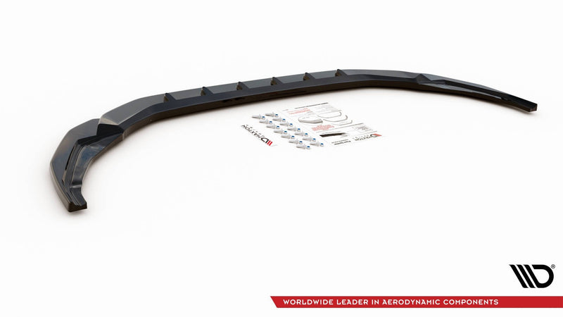 Maxton frontsplitter til Audi S3 / A3 S-Line 8Y – blank sort – billede 5 af 5