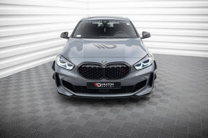 Maxton frontsplitter til BMW 1 M-Pack/ M135i / 128ti F40 – blank sort – billede 2 af 5