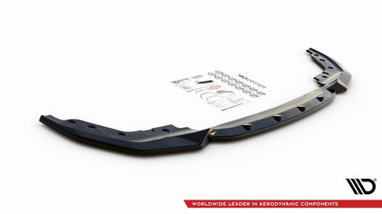 Maxton frontsplitter til BMW 3 G20 / G21 M-Pack – blank sort – billede 3 af 4