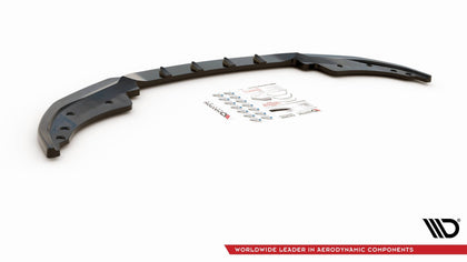 Maxton frontsplitter til BMW 4 M-Pack / M440i G22 / G23 / G22 Facelift / G23 Facelift – blank sort – billede 5 af 5