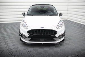 Maxton frontsplitter til Ford Fiesta Mk8 ST / ST-Line – blank sort – billede 2 af 5