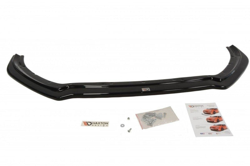 Maxton frontsplitter til Ford Focus RS Mk3 – blank sort – billede 4 af 5