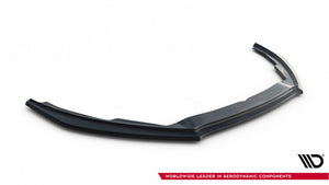 Maxton Front Splitter V.4 Ford Focus St / St-Line Mk4 - Gloss Black