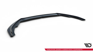 Maxton Front Splitter V.4 Ford Focus St / St-Line Mk4 - Gloss Black