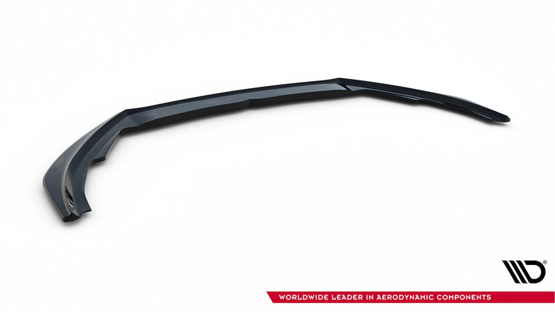 Maxton Front Splitter V.4 Ford Focus St / St-Line Mk4 - Gloss Black