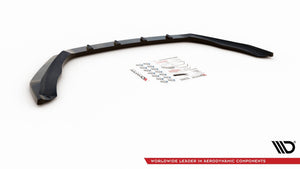 Maxton frontsplitter til Skoda Octavia RS Mk3 – blank sort – billede 7 af 7