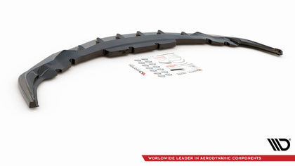 Maxton frontsplitter til Toyota Supra Mk5 – blank sort – billede 4 af 4