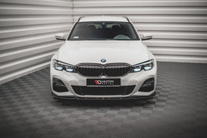 Maxton frontsplitter til BMW 3 G20 / G21 M-Pack – blank sort – billede 2 af 4