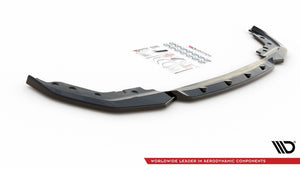 Maxton frontsplitter til BMW 3 G20 / G21 M-Pack – blank sort – billede 3 af 4