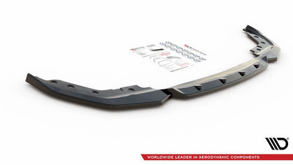 Maxton frontsplitter til BMW 3 G20 / G21 M-Pack – blank sort – billede 3 af 4