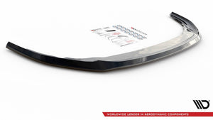 Maxton frontsplitter til Volkswagen Golf R Hatchback / Variant Mk8 – blank sort – billede 4 af 5