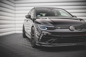 Maxton frontsplitter til Volkswagen Golf R Hatchback / Variant Mk8 – blank sort – billede 3 af 5