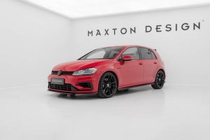 Maxton frontsplitter til Volkswagen Golf R / R-Line Mk7 Facelift – blank sort – billede 3 af 6