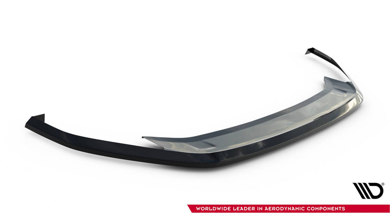 Maxton frontsplitter til Volkswagen Golf R / R-Line Mk7 Facelift – blank sort – billede 3 af 4