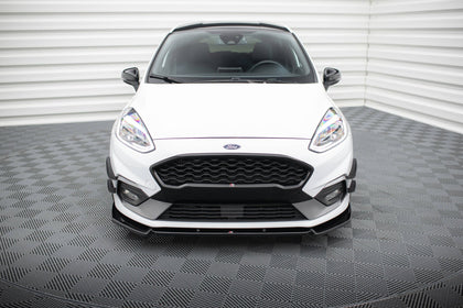 Maxton frontsplitter til Ford Fiesta Mk8 ST / ST-Line – blank sort – billede 2 af 5