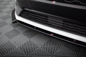 Maxton frontsplitter til Ford Fiesta Mk8 ST / ST-Line – blank sort – billede 3 af 5