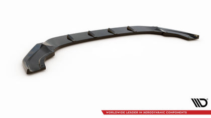 Maxton frontsplitter til Volkswagen Golf R / R-Line Mk7 Facelift – blank sort – billede 4 af 4