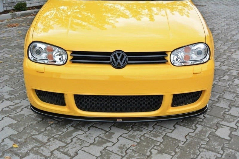 Maxton Front Splitter VW Golf Iv R32 - Gloss Black