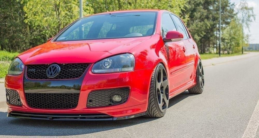 Maxton forkofanger til Volkswagen Golf Mk5 GTI (FOR GTI 30TH Front Bumper Spoiler) – blank sort – billede 1 af 3