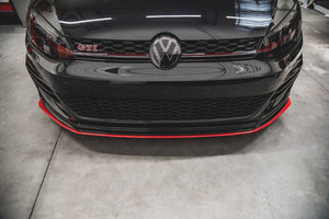 Maxton frontsplitter til Volkswagen Golf Mk7 GTI TCR – blank sort – billede 4 af 12