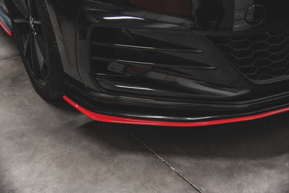 Maxton frontsplitter til Volkswagen Golf Mk7 GTI TCR – blank sort – billede 7 af 12
