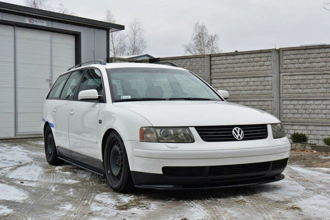 Maxton Front Splitter VW Passat B5 - Gloss Black