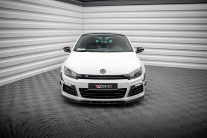 Maxton Front Splitter VW Scirocco R - Gloss Black