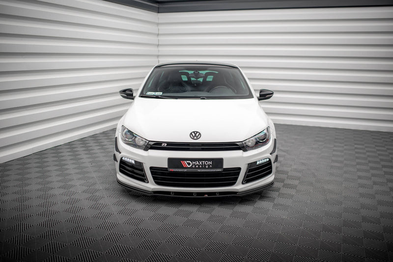 Maxton Front Splitter VW Scirocco R - Gloss Black