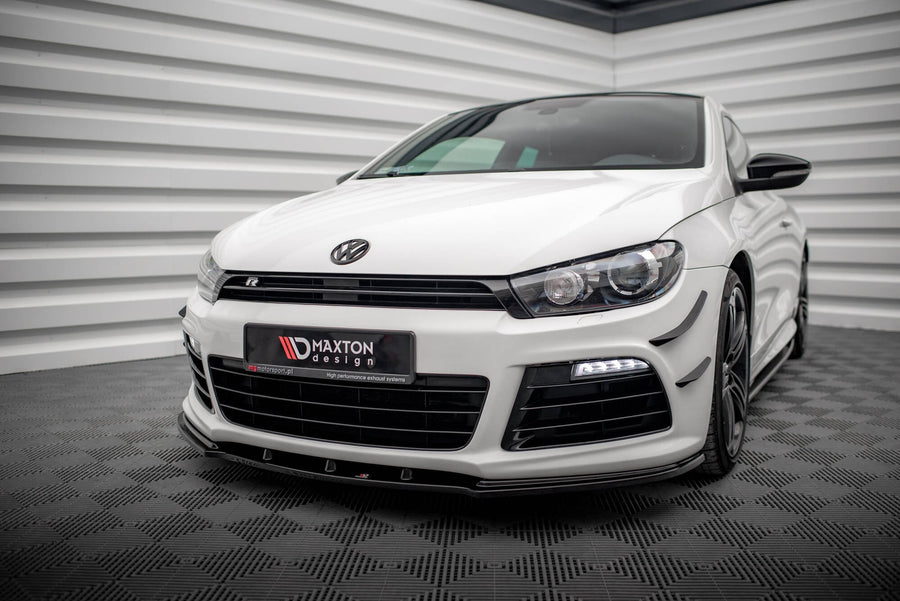 Maxton Front Splitter VW Scirocco R - Gloss Black