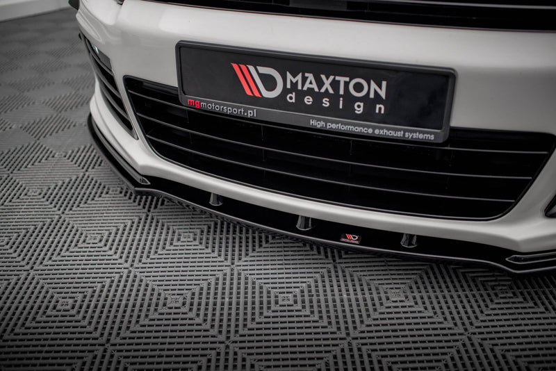 Maxton Front Splitter VW Scirocco R - Gloss Black
