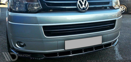 Maxton Front Splitter VW T5 (Facelift) - Gloss Black