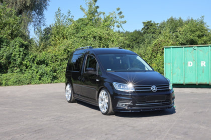 Maxton frontsplitter til Volkswagen Caddy Mk. 4 – blank sort – billede 4 af 6