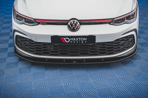 Maxton frontsplitter til Volkswagen Golf GTI / GTE / GTD / R-Line Mk8 – blank sort – billede 3 af 7