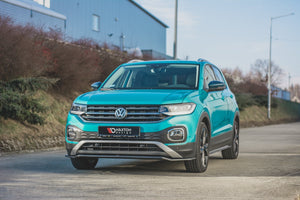 Maxton Front Splitter Volkswagen T-Cross - Gloss Black