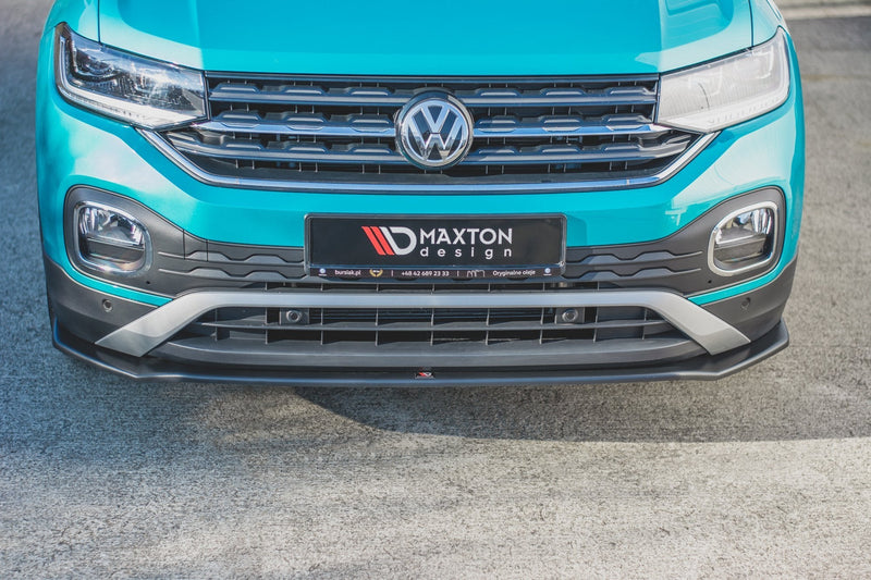 Maxton Front Splitter Volkswagen T-Cross - Gloss Black