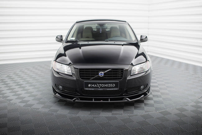 Maxton Front Splitter Volvo S80 MK2 - Gloss Black