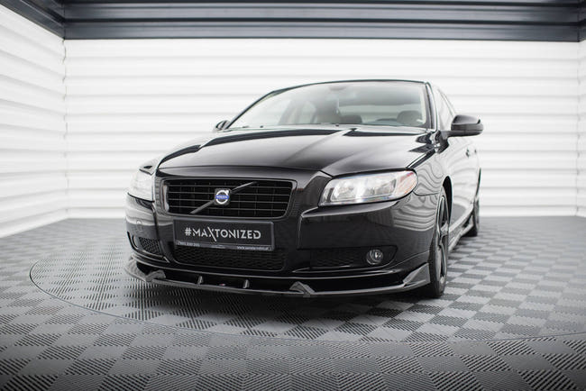 Maxton Front Splitter Volvo S80 MK2 - Gloss Black
