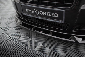 Maxton Front Splitter Volvo S80 MK2 - Gloss Black