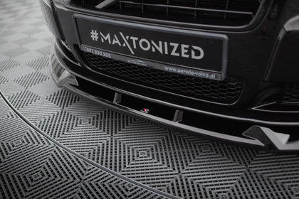 Maxton Front Splitter Volvo S80 MK2 - Gloss Black