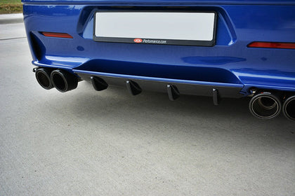 Maxton rear valance til Alfa Romeo 156 GTA SW – blank sort – billede 1 af 6