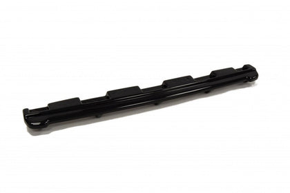Maxton Central Rear Splitter Alfa Romeo 147 Gta (With Vertical Bars) - Gloss Black