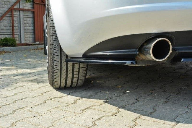 Maxton rear splitter til Alfa Romeo 159 – blank sort – billede 2 af 8