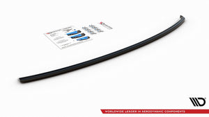 Maxton rear splitter til Audi A4 B8 Avant – blank sort – billede 2 af 2