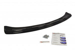 Maxton Central Rear Splitter Audi A5 S-Line Facelift (Without Vertical Bars) - Gloss Black