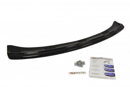 Maxton Central Rear Splitter Audi A5 S-Line Facelift (Without Vertical Bars) - Gloss Black