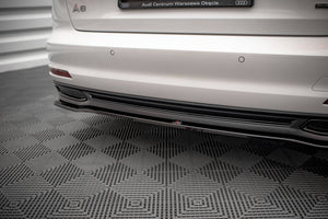 Maxton rear splitter til Audi A6 C8 – blank sort – billede 3 af 5