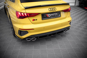 Maxton rear splitter til Audi S3 Sedan 8Y – blank sort – billede 3 af 5