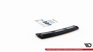 Maxton rear splitter til Audi S3 Sedan 8Y – blank sort – billede 4 af 5